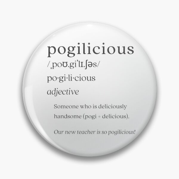 Artikelvorschau, Wörterbuch: pogilicious entworfen und verkauft von nature. electrified..