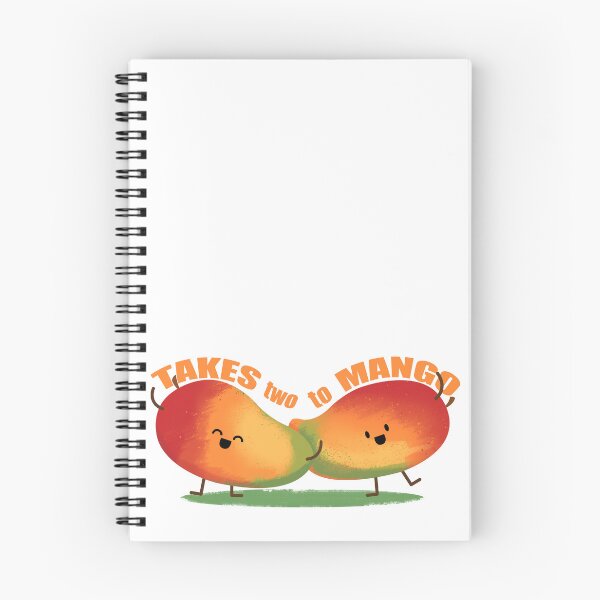 Item preview, It Takes two to Mango cute pun designed and sold by Angele Gougeon.