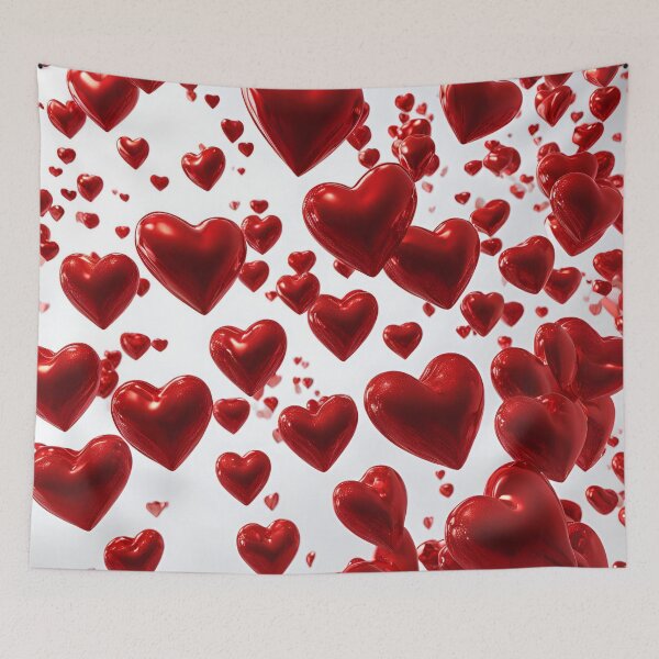 Item preview, Minimalist Hearts on a White Background designed and sold by KasiaKatarina.