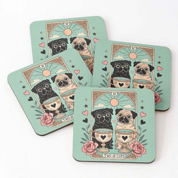 Item preview, Two of pugs designed and sold by kmzcl.