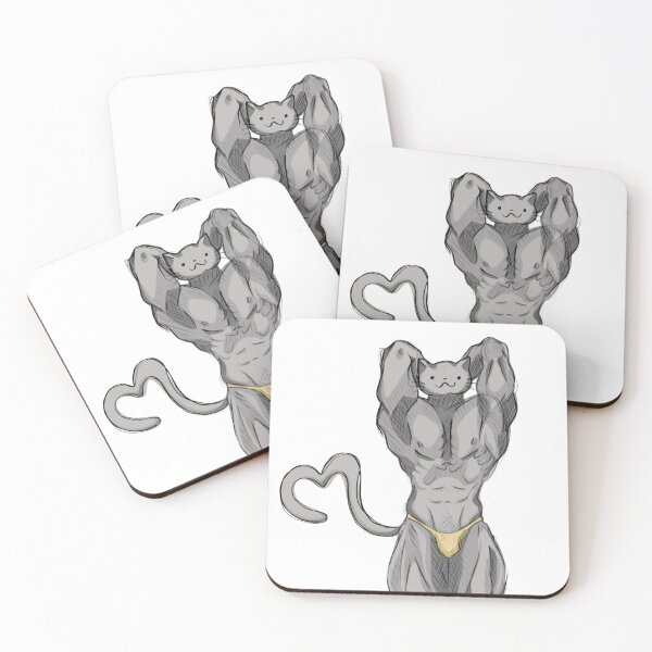 Item preview, Muscle Cat designed and sold by Applestarx3.
