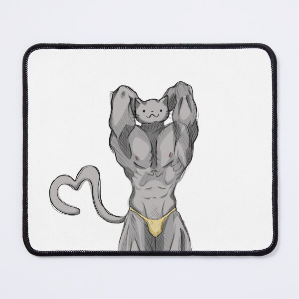 Item preview, Muscle Cat designed and sold by Applestarx3.