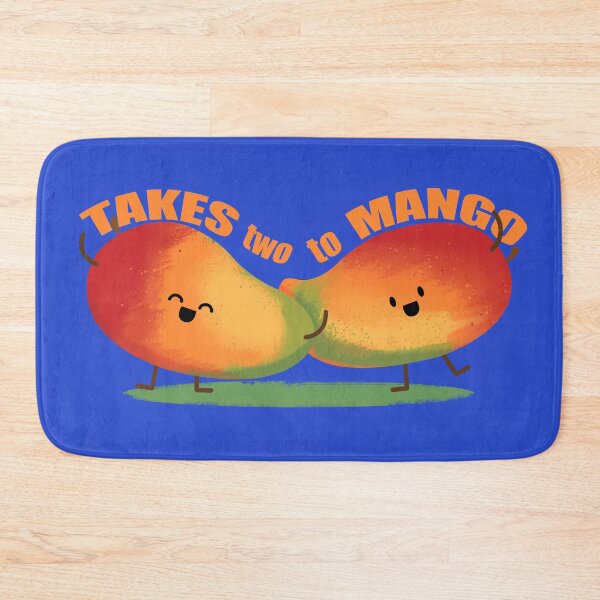 Item preview, It Takes two to Mango cute pun designed and sold by Angele Gougeon.