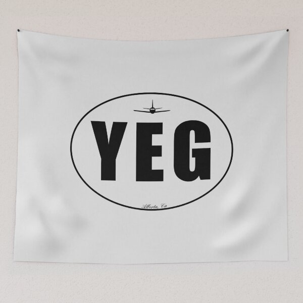 Item preview, YEG Alberta Canada CA Airport Code designed and sold by Lartheviking.