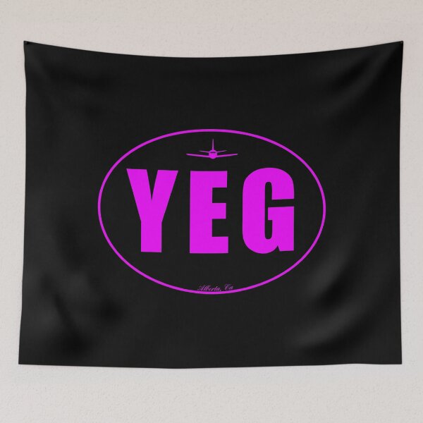 Item preview, YEG Alberta Canada CA Airport Code designed and sold by Lartheviking.