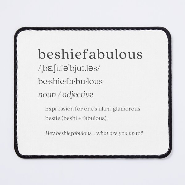 Artikelvorschau, Wörterbuch: beshiefabulous entworfen und verkauft von nature. electrified..