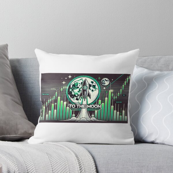 Item preview, The Crypto wave - To the moon ! designed and sold by GiftGuruIdeas.