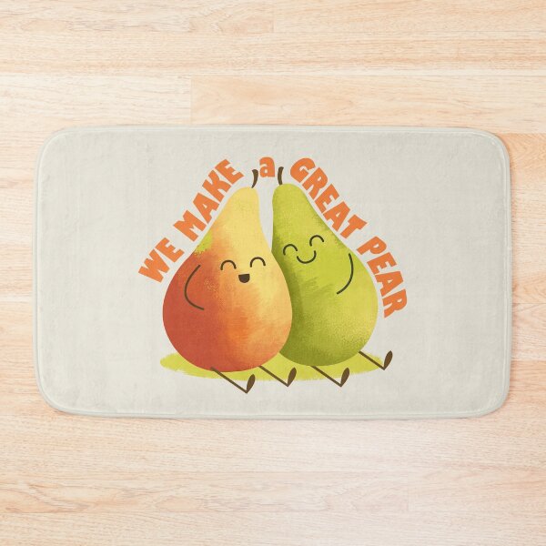 Item preview, We Make a Great Pear cute pun illustration designed and sold by Angele Gougeon.