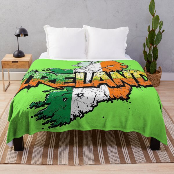 Item preview, Ireland pop art graffiti style retro vintage design designed and sold by BorgSpareParts.