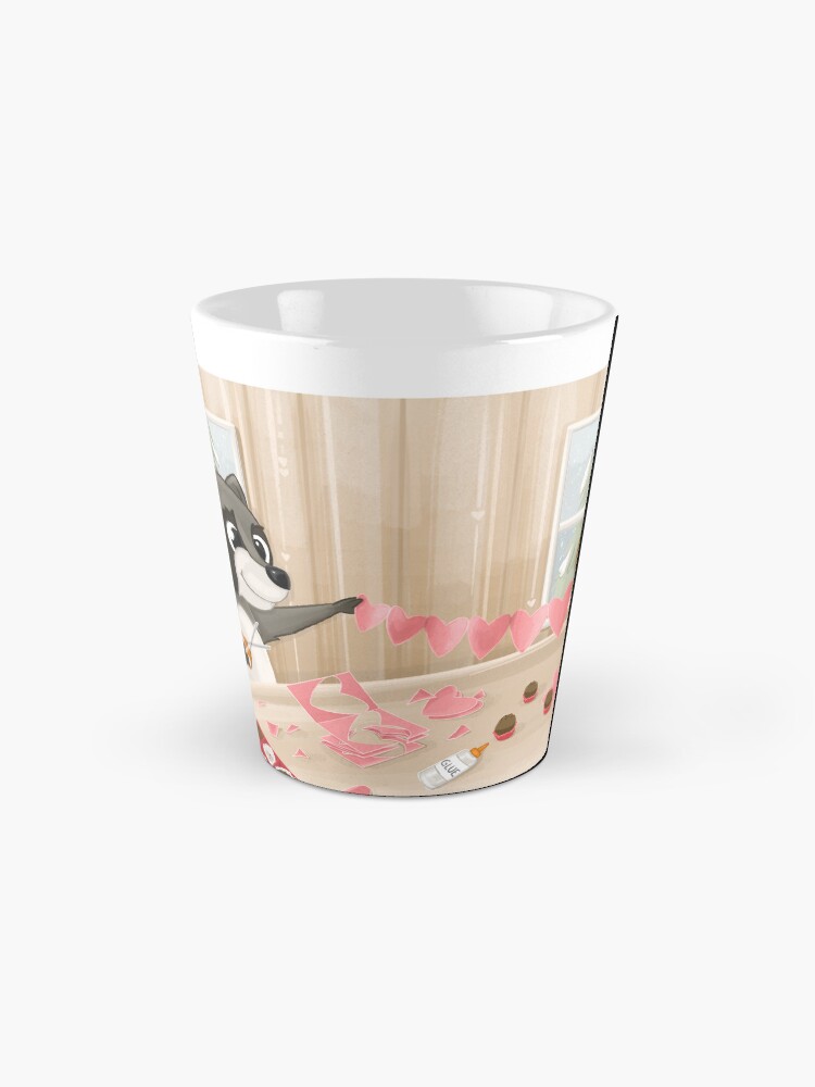 Thumbnail 2 of 4, Coffee Mug, Blushing Hearts designed and sold by rinalynnedotcom.