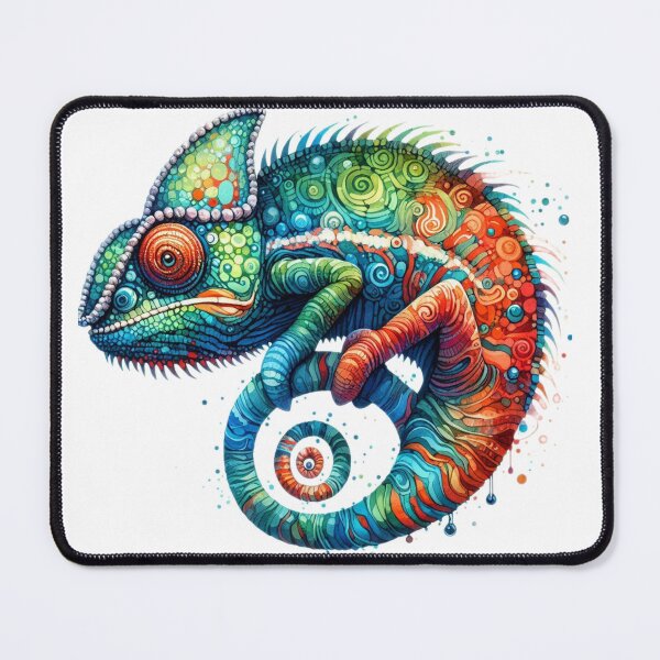 Item preview, A colorful chameleon designed and sold by VisualHut.