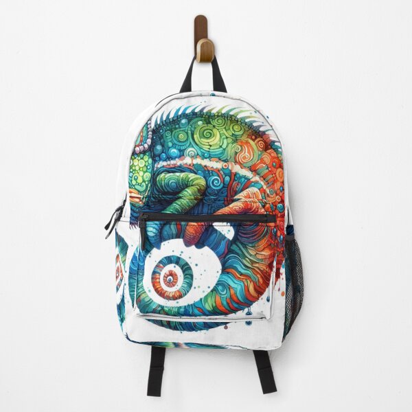 Item preview, A colorful chameleon designed and sold by VisualHut.