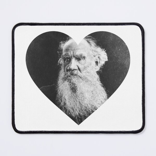 Item preview, Leo Tolstoy heart | I love Leo Tolstoy designed and sold by stickerskool.