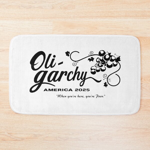 Item preview, Oligarchy - When You're Here, You're Poor designed and sold by SydLinkletter.