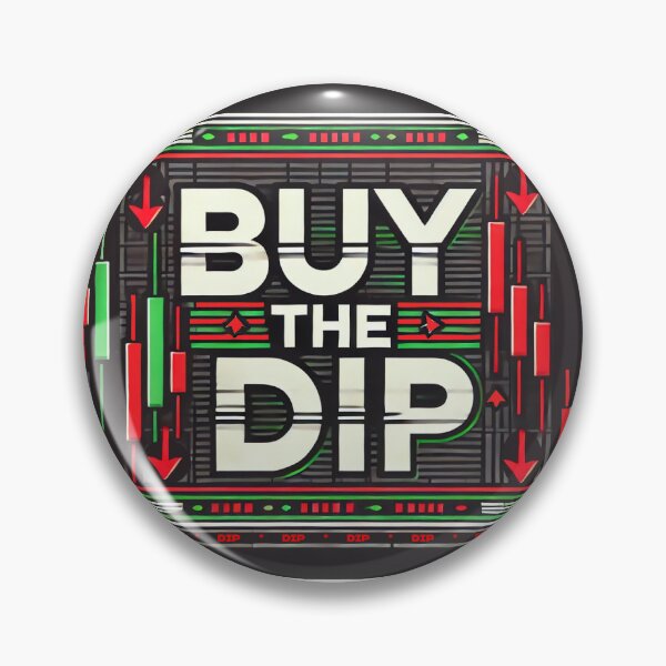 Artikelvorschau, Die Kryptowelle – Kaufen Sie den Dip!!! entworfen und verkauft von GiftGuruIdeas.