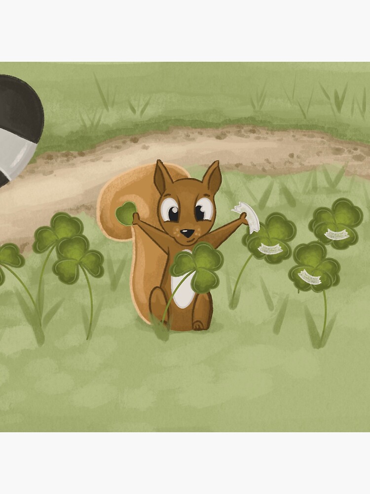 Thumbnail 3 of 3, Pin, A Four-Leaf Clover Hunt designed and sold by rinalynnedotcom.