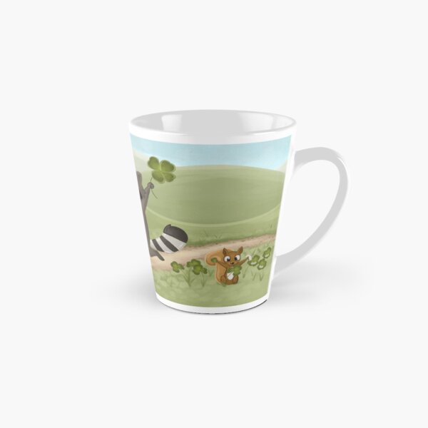A Four-Leaf Clover Hunt Tall Mug
