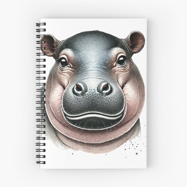 Item preview, Happy Little Hippo designed and sold by Zarek-pixel-paws.