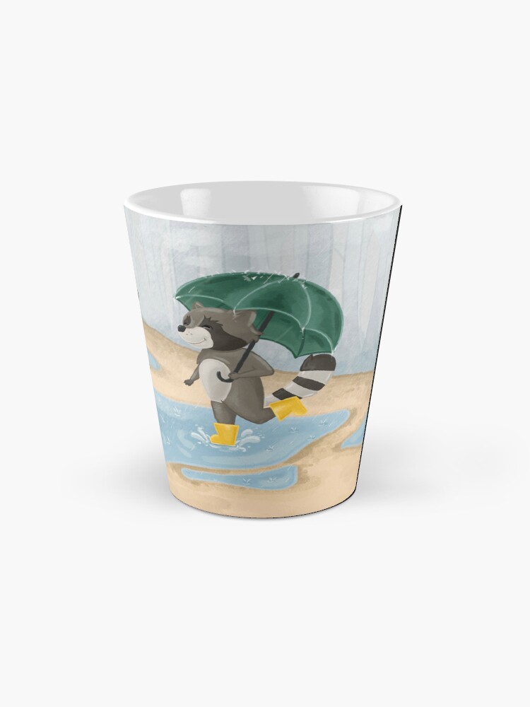 Thumbnail 2 of 4, Coffee Mug, A Rainy Day designed and sold by rinalynnedotcom.