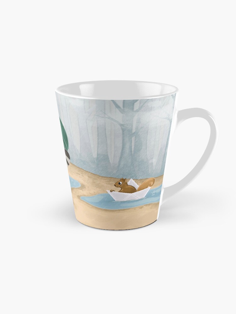 Thumbnail 1 of 4, Coffee Mug, A Rainy Day designed and sold by rinalynnedotcom.