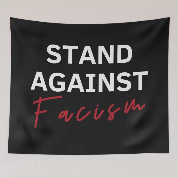 Item preview, Stand Against Facism  Anti-Facism  Anti-Trump Anti-Elon designed and sold by Anniko Art Studio.