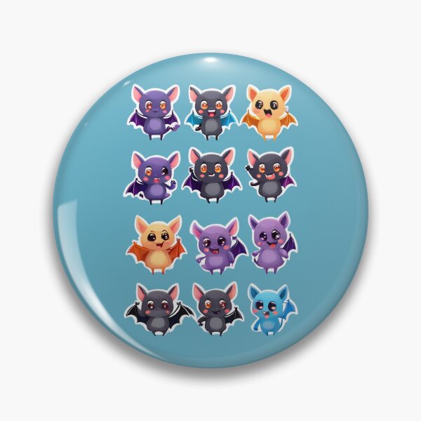 Item preview, Sweet Little Bat, Bat kawaii, Batzilla, sweet bat, cute bat, cute,  designed and sold by GOLDENGARDENART.