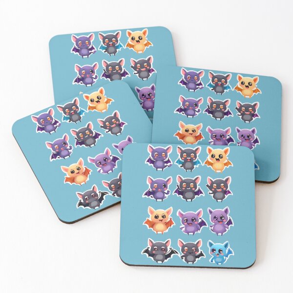 Item preview, Sweet Little Bat, Bat kawaii, Batzilla, sweet bat, cute bat, cute,  designed and sold by GOLDENGARDENART.