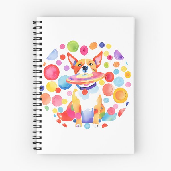Item preview, Dog with a frisbee designed and sold by CorgiButtMedia.