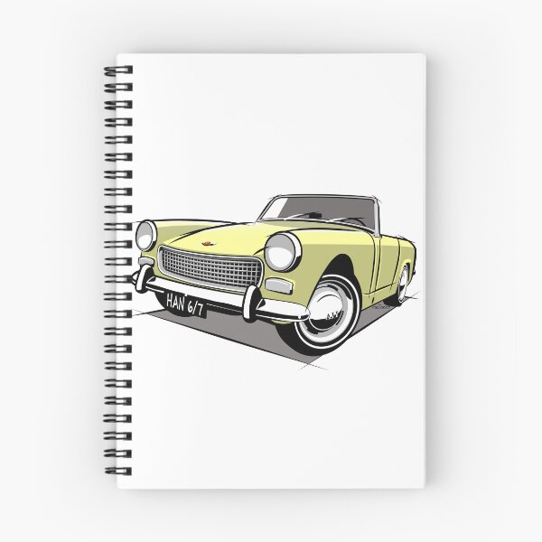 Item preview, Austin Sprite mark II yellow designed and sold by car2oonz.