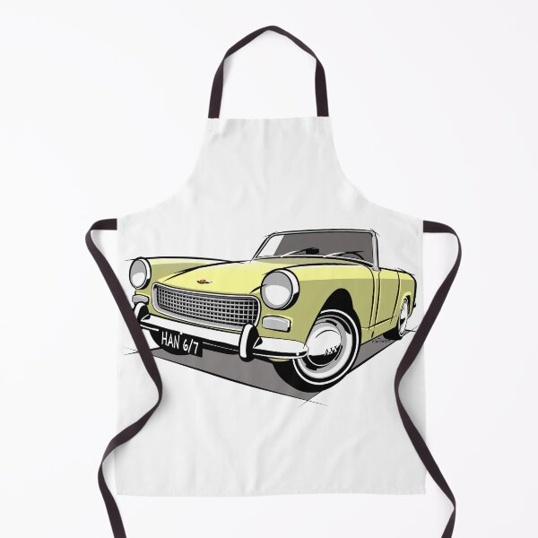 Item preview, Austin Sprite mark II yellow designed and sold by car2oonz.