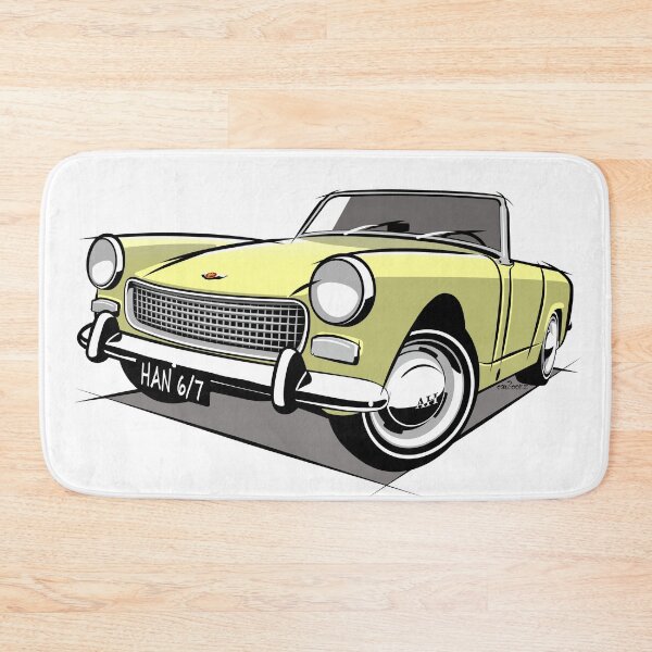 Item preview, Austin Sprite mark II yellow designed and sold by car2oonz.