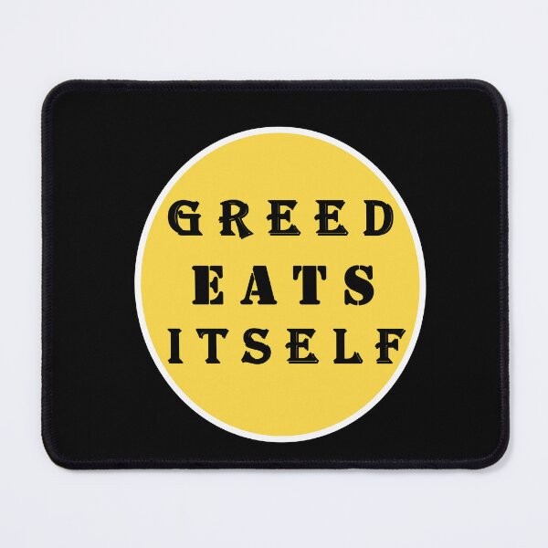 Item preview, Bankrupt America Greed Eats Itself designed and sold by JanChryzostom.
