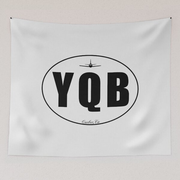 Item preview, YQB Quebec Canada CA Airport Code designed and sold by Lartheviking.