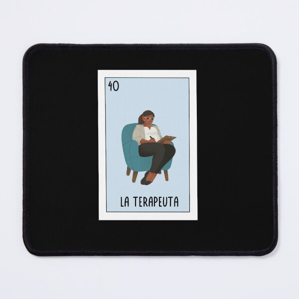 Item preview, La Terapeuta Loteria Design The Therapist designed and sold by Keeping Art Heavenly.