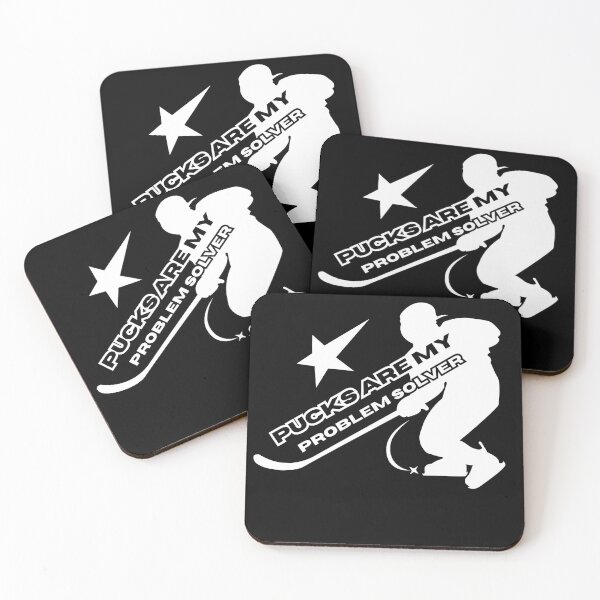Item preview, Pucks are my problem solver. Hockey design designed and sold by AestheticBoutiq.