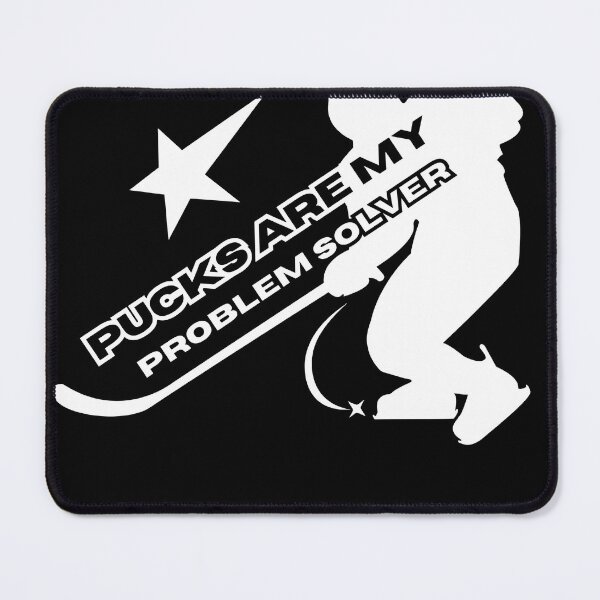 Item preview, Pucks are my problem solver. Hockey design designed and sold by AestheticBoutiq.