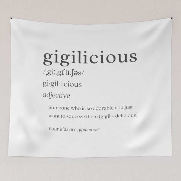 Item preview, Dictionary: gigilicious designed and sold by nature. electrified..