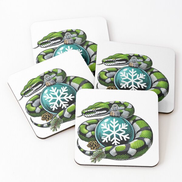 Item preview, christmas green snake with Blue ball,christmas snake,christmas animals, ,christmas Vintage, designed and sold by Expressions-Sel.