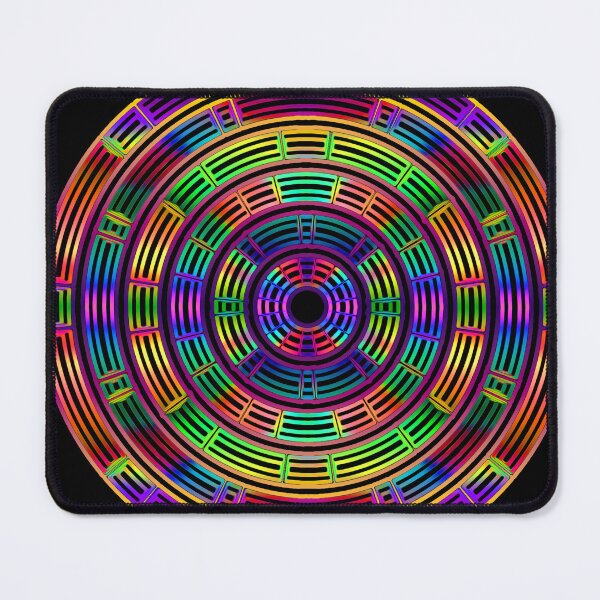 Item preview, colorful concentric wheels designed and sold by chambergambit.