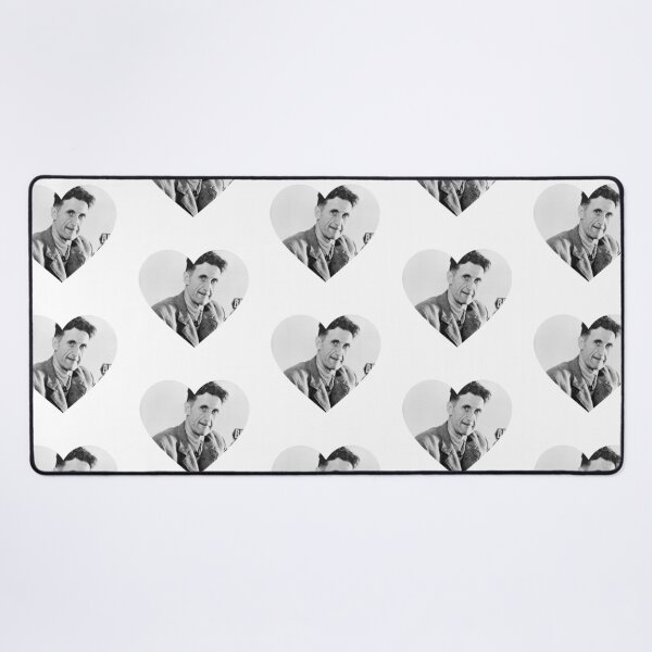 Item preview, George Orwell heart | I love George Orwell designed and sold by stickerskool.