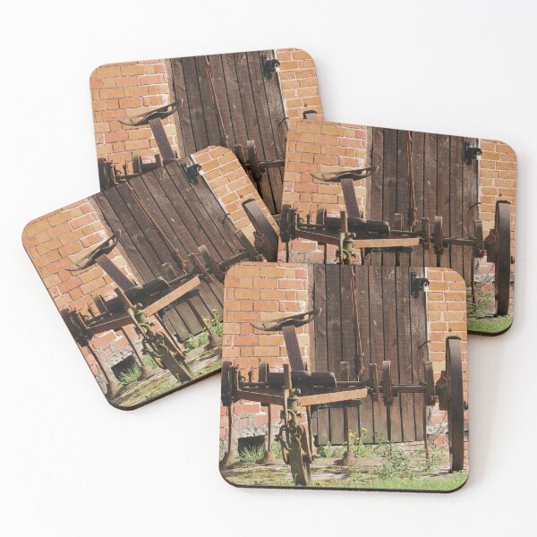 Item preview,  Weathered Antique Tractor and Barn Door designed and sold by CountyKent.