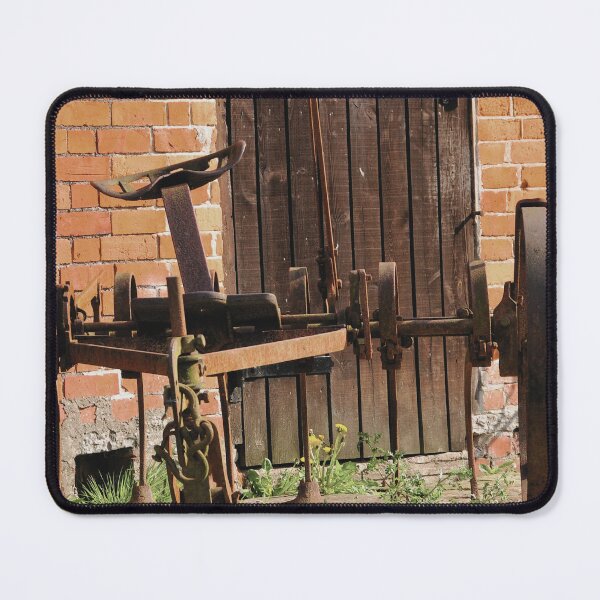Item preview,  Weathered Antique Tractor and Barn Door designed and sold by CountyKent.