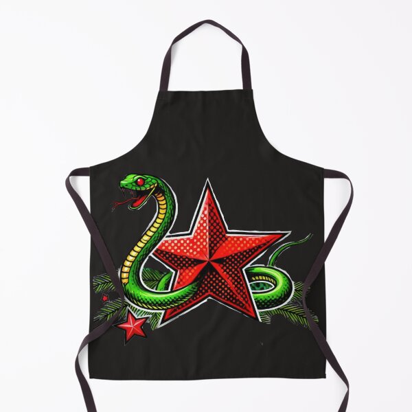 Item preview, christmas green snake with red star,christmas snake,christmas animals,christmas Vintage designed and sold by Expressions-Sel.