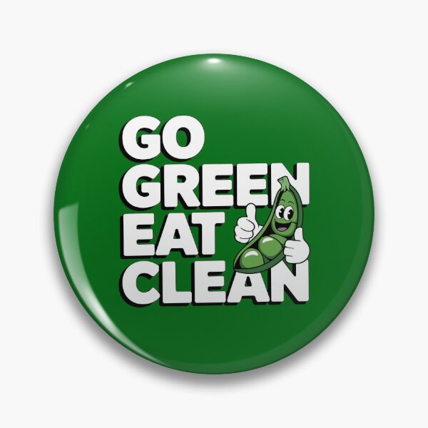 Item preview, Go Green, Eat Clean designed and sold by MagicWander.