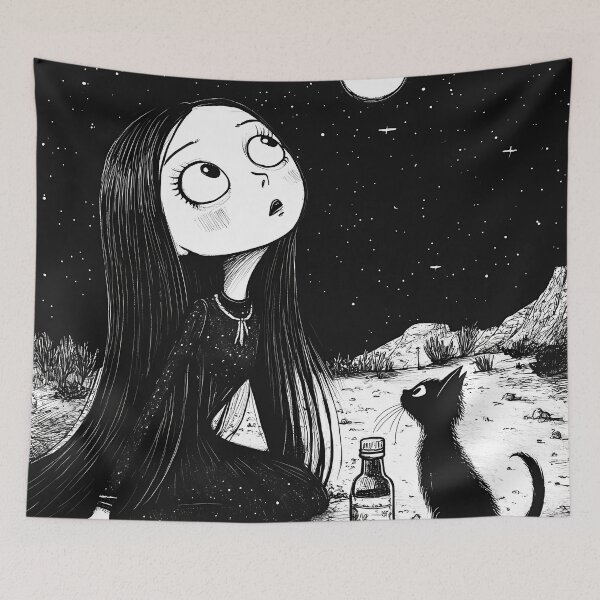 Item preview, Lost with the cat designed and sold by KostleLaugh.