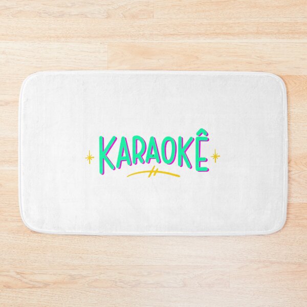 Item preview, karaoke lettering cartaz designed and sold by RubyCollection.