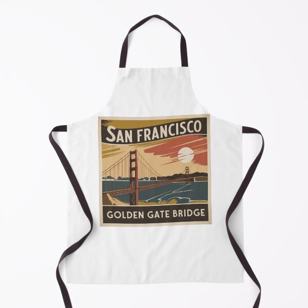 Item preview, San Francisco Golden Gate Bridge Retro designed and sold by Mateusz Majcherek.