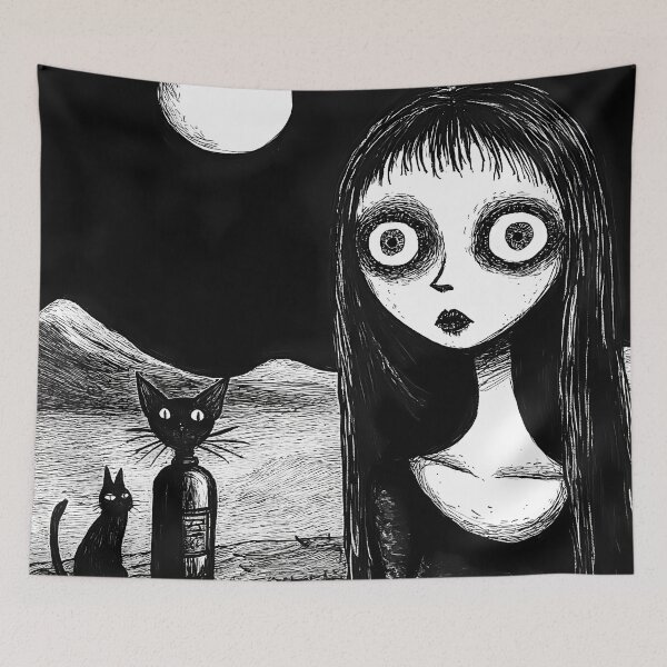 Item preview, Lost with the cat designed and sold by KostleLaugh.