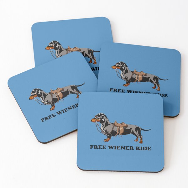 Item preview, Funny Dachshund Wiener Ride – Cute Sausage Dog Art designed and sold by Phat Dog Designs .