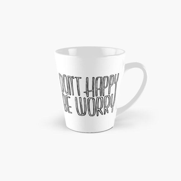 Aperçu de l'œuvre Ne sois pas heureux, inquiète-toi créée et vendue par badlydrawnbabe.